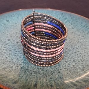 Beaded bangle